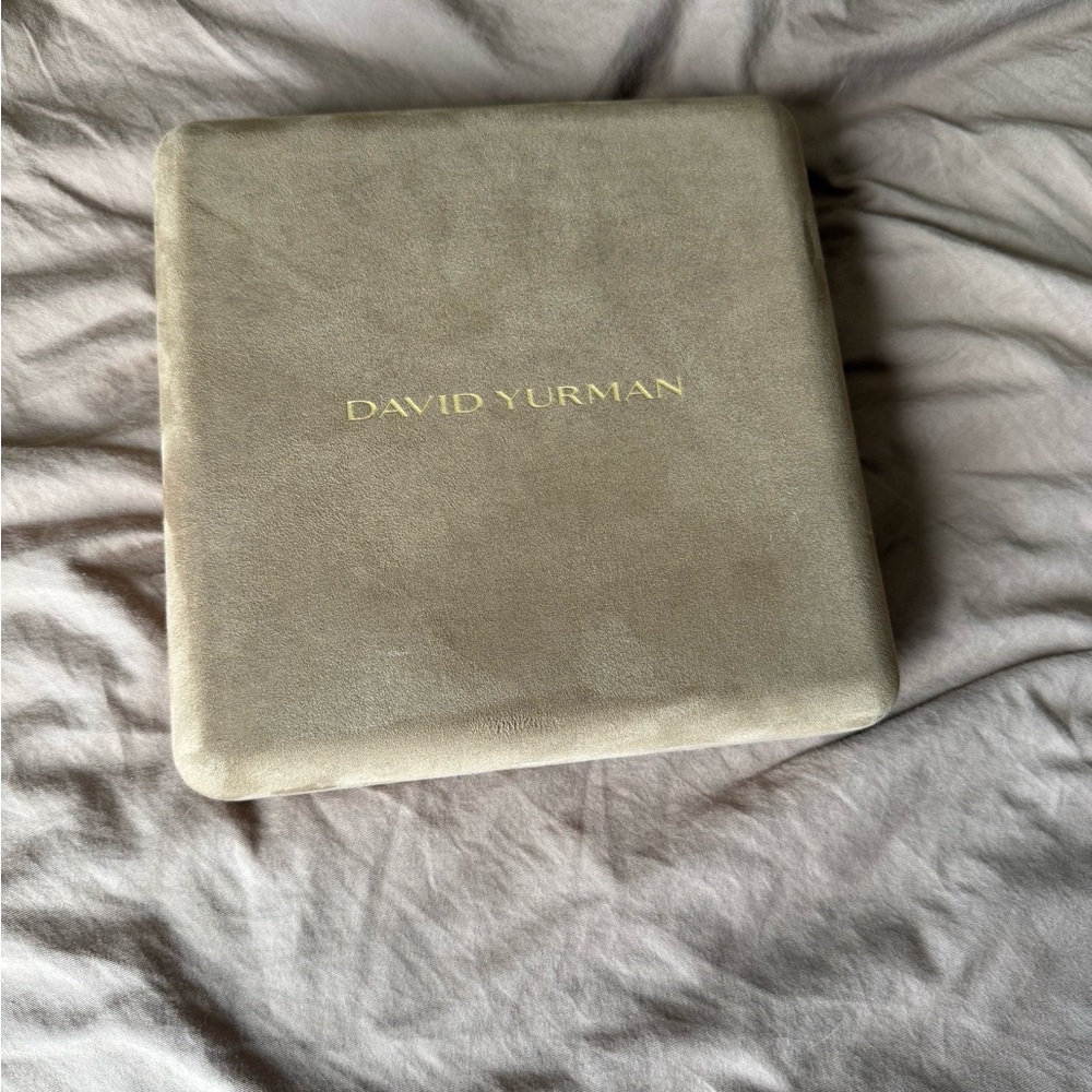 David Yurman Large Velvet Necklace Jewelry Presentation Box Case
